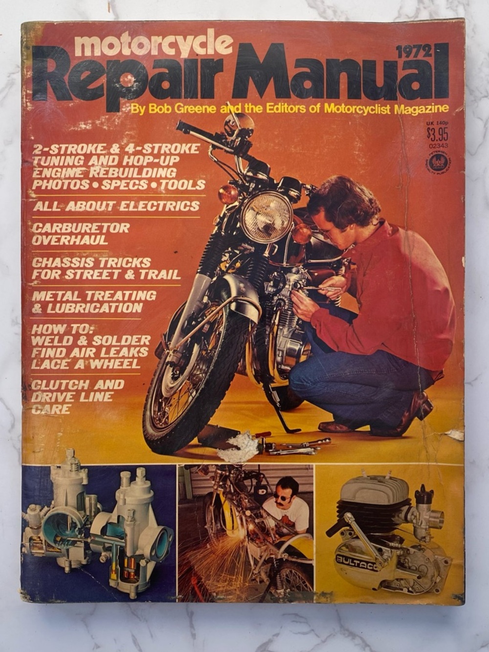 VTG Petersons All Makes & Models Motorcycle Repair Manual by Bob Greene